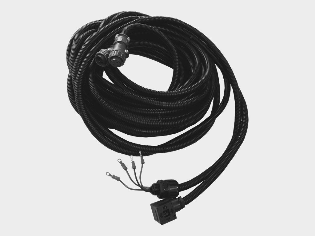 Connecting cable for control unit